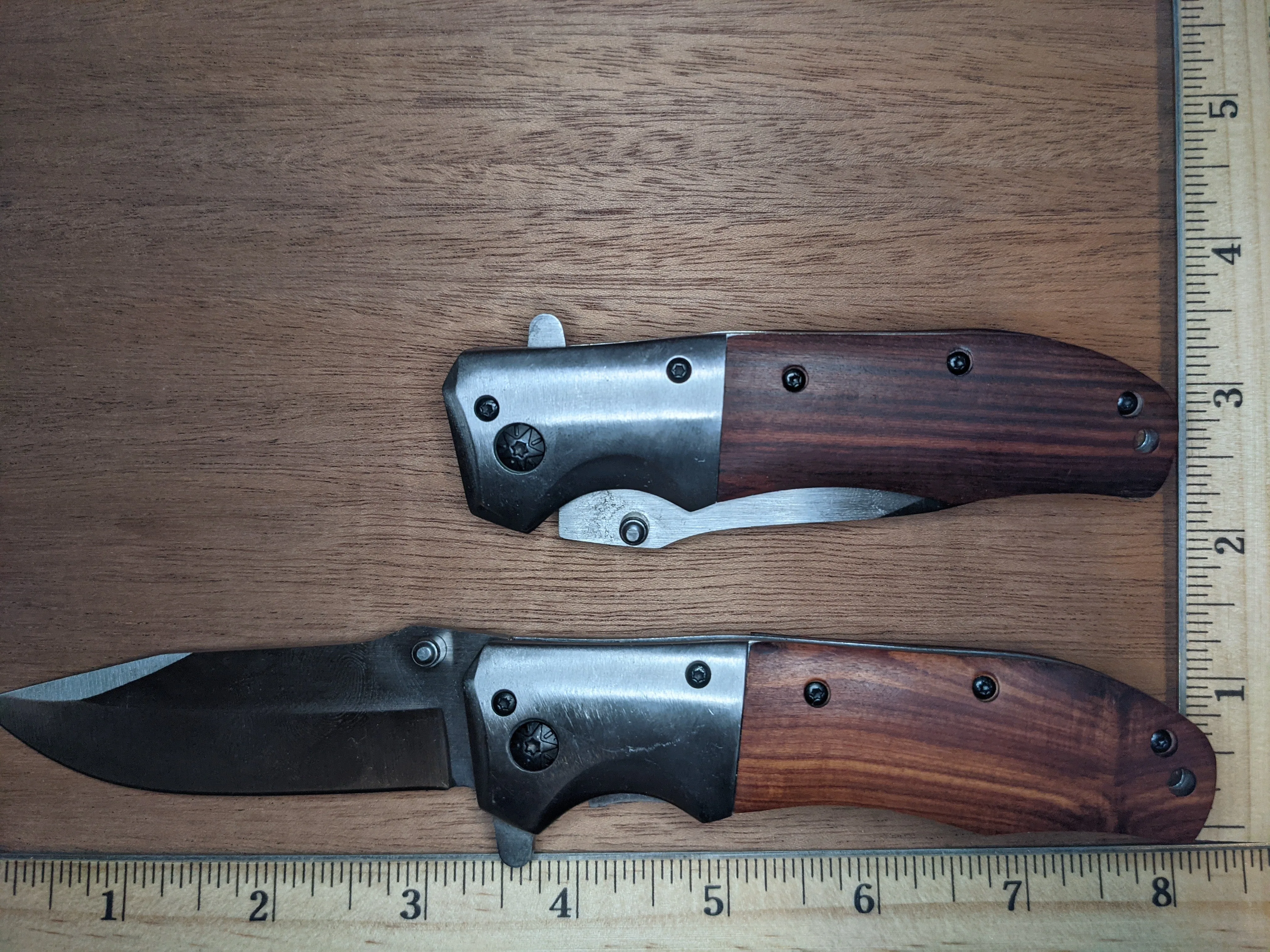 Silver Metal Knife