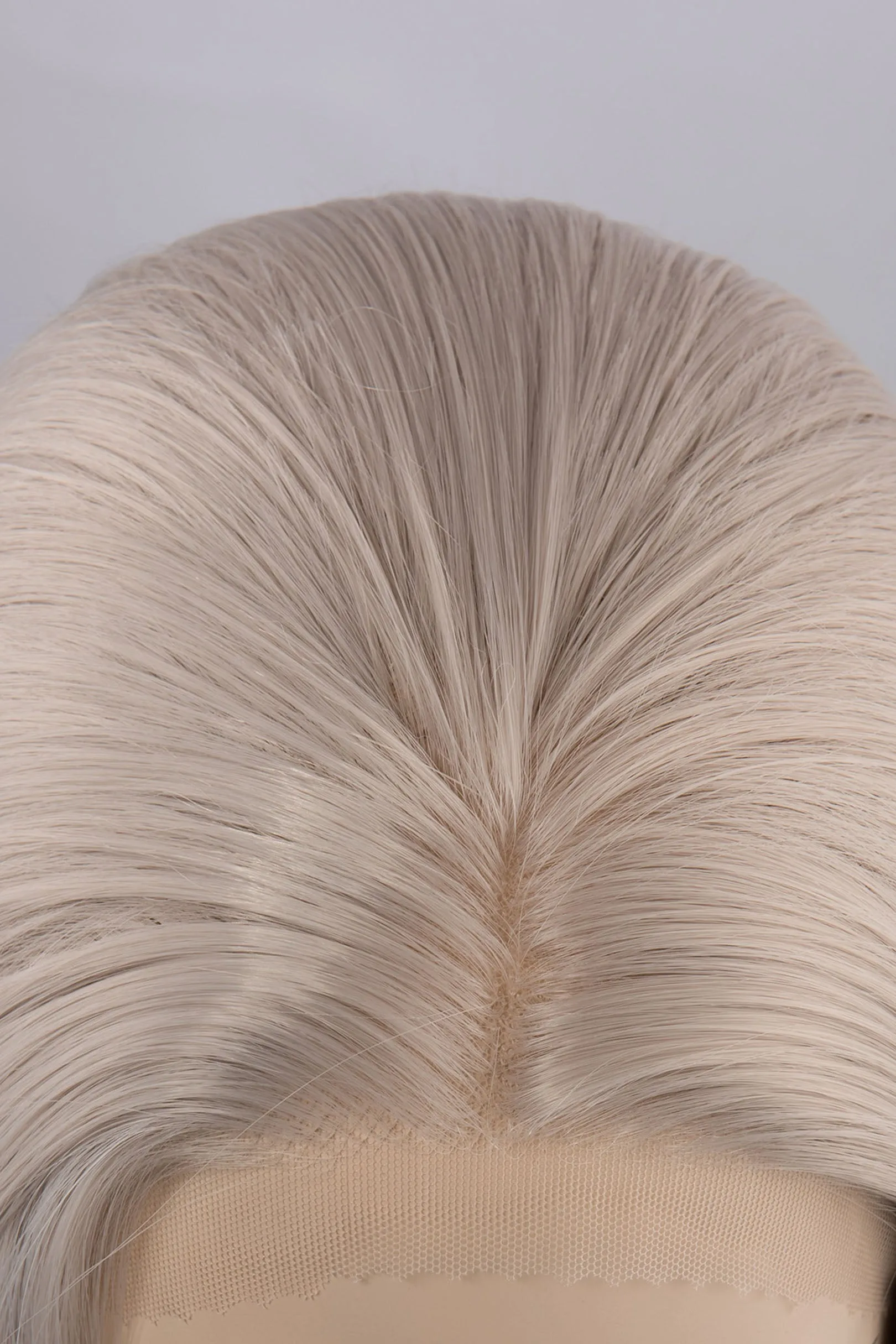 Silver Straight Lace Front Synthetic Wig Alia