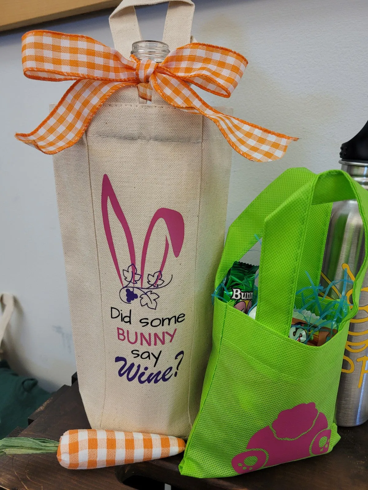 Single Bottle Wine Totes