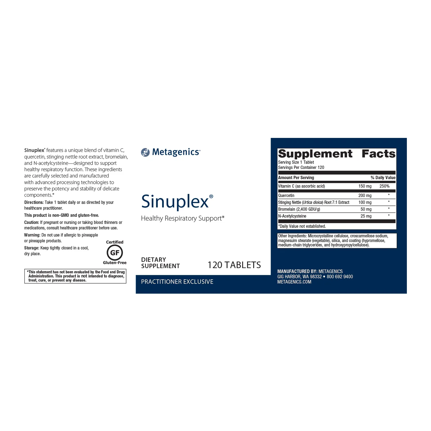 Sinuplex® <br>Healthy Respiratory Support*