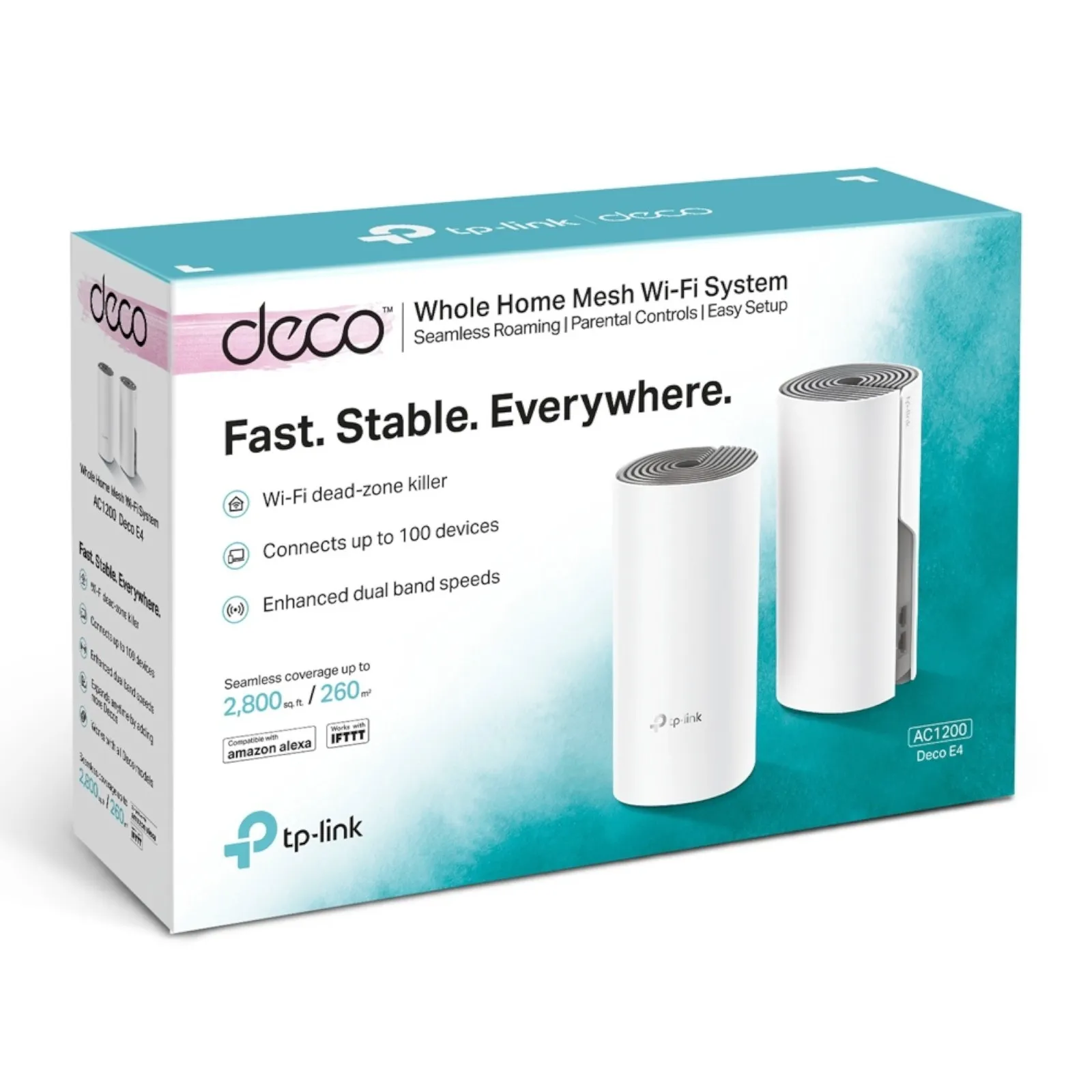 Sistema Wi-Fi Mesh Tp-Link Deco M4 Ac1200 2 Piezas