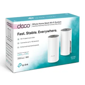 Sistema Wi-Fi Mesh Tp-Link Deco M4 Ac1200 2 Piezas