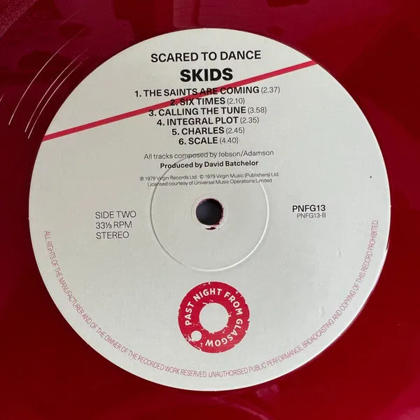 Skids - Scared to Dance [2xLP RED VINYL IMPORT] - New LP