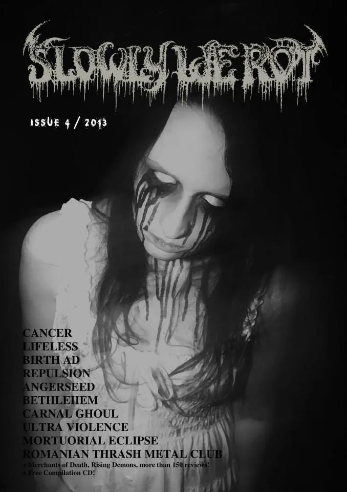 SLOWLY WE ROT Zine #04   CD
