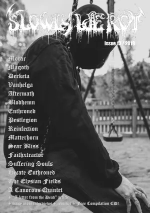 SLOWLY WE ROT Zine #13   CD