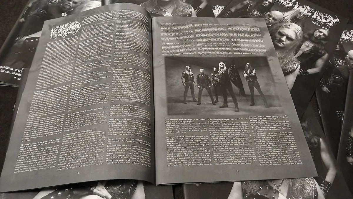 SLOWLY WE ROT Zine #24   CD