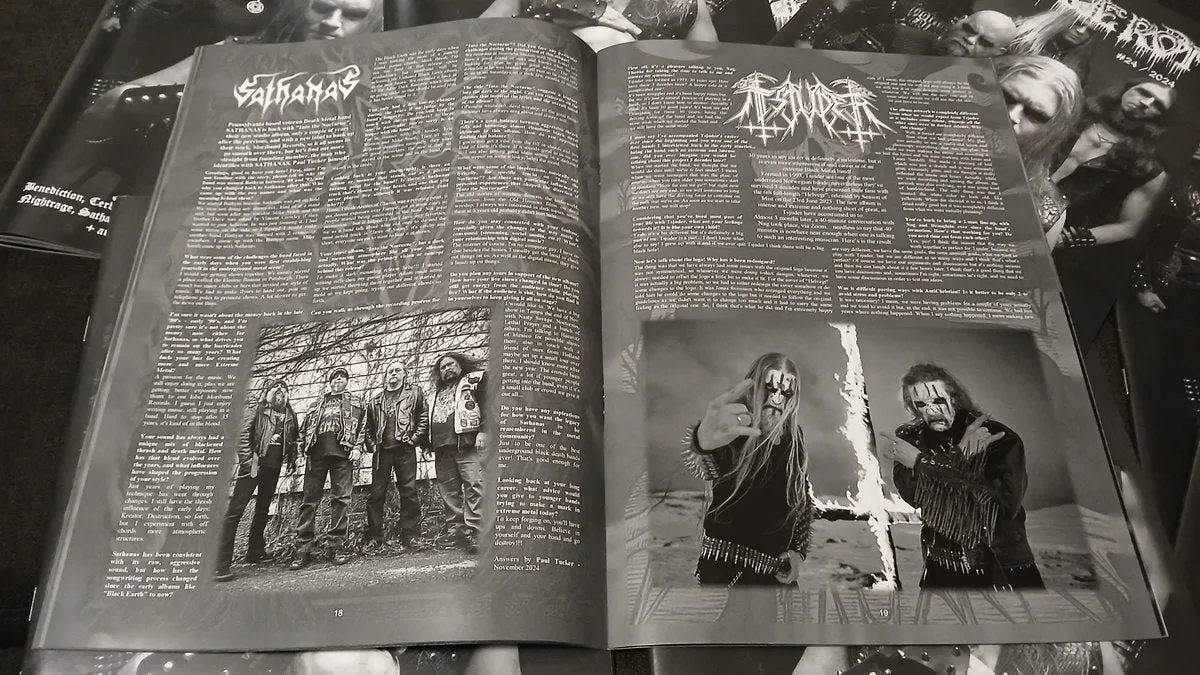 SLOWLY WE ROT Zine #24   CD