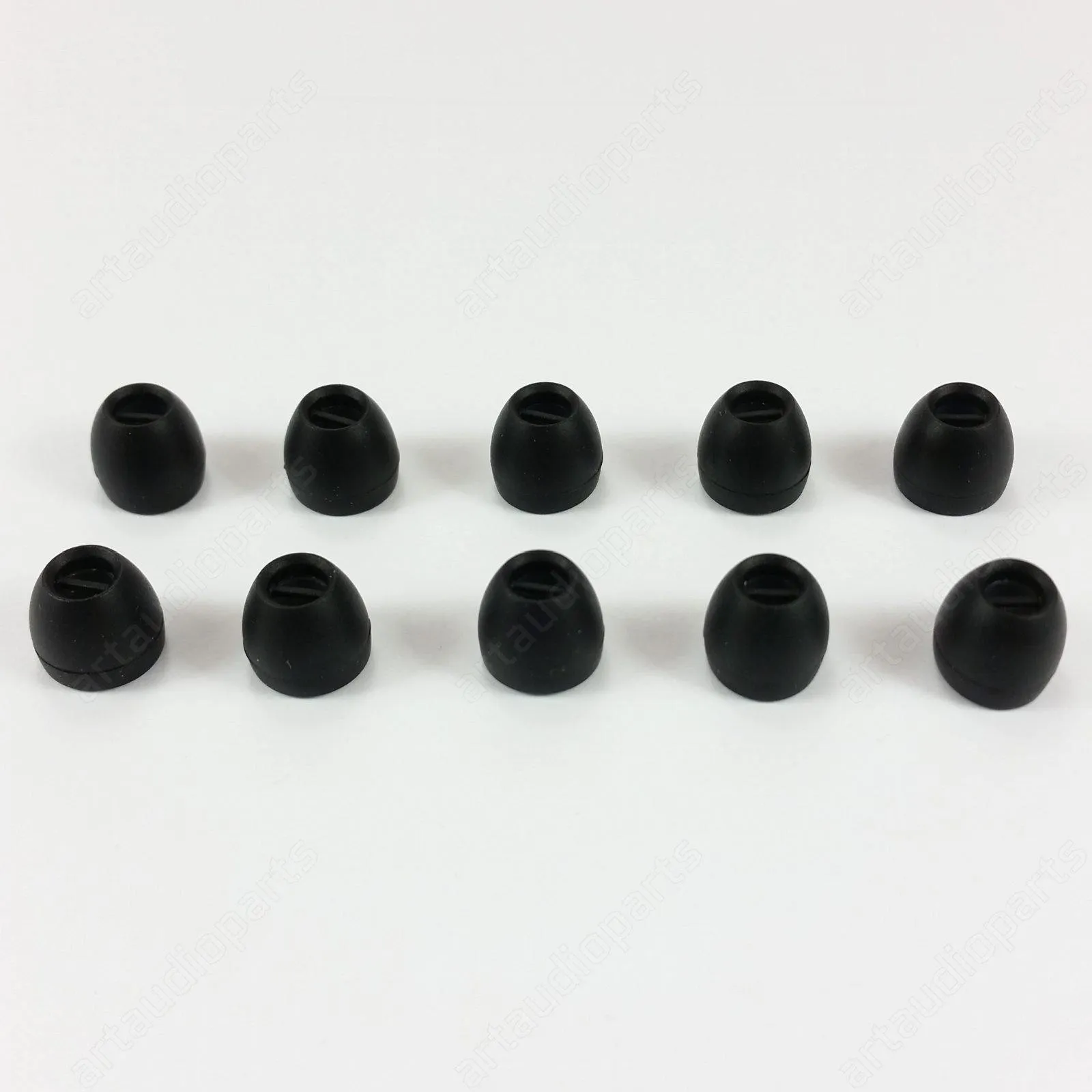 Small black replacement Silicone Ear tips/cushions (5 pairs) for Sennheiser CXC700