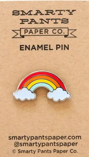 Smarty Pants Paper Co Pin - Rainbow -