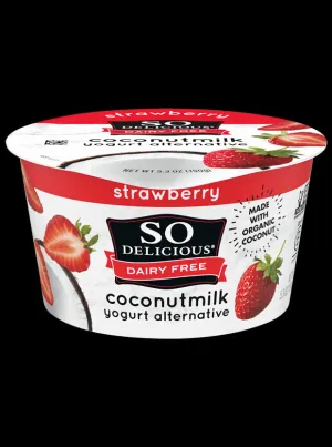 So Delicious Yog Coconut Milk Strawberry 150g