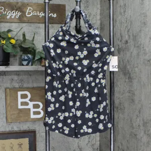 So Girls 6-20 Lightweight Cinched Romper DG31G006PP