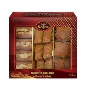 Sofra Premium Assorted Baklawa 170g