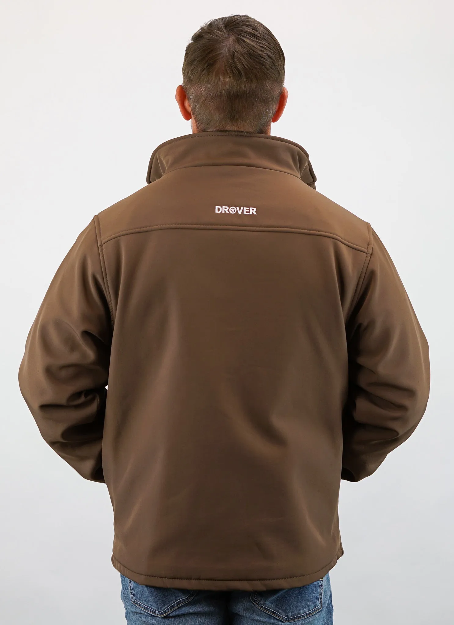 Softshell Jacket, With Concealed Carry Holster - Brown