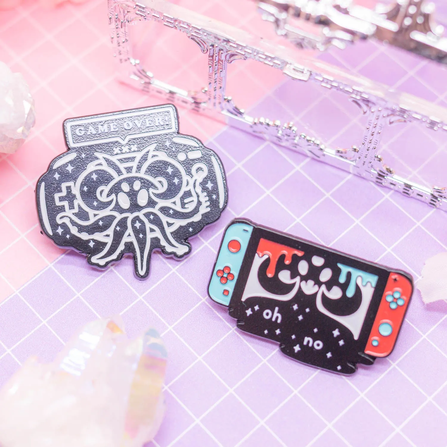 Spooky Games - Spooky GBA enamel pin
