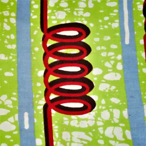 Springs Red/Black on Green Adepa Dumas