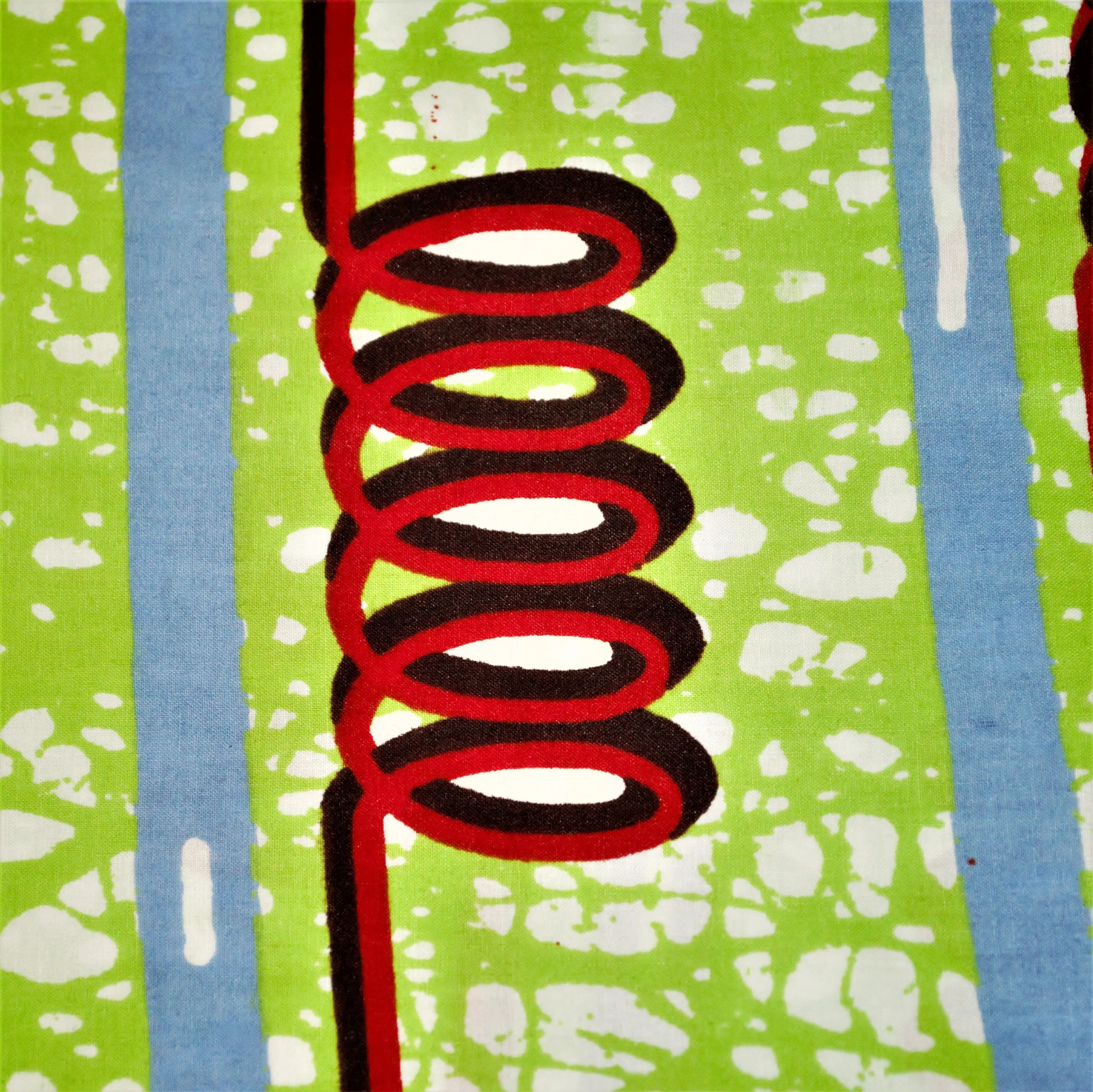 Springs Red/Black on Green Adepa Dumas