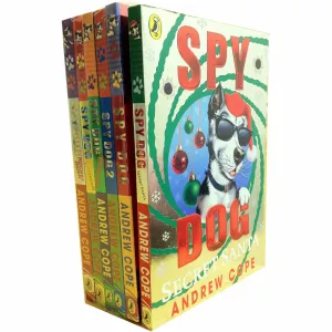 Spy Dog Collection 6 Books Set Pack (Spy Dog,Spy Dog 2,Spy Dog Unleashed,Spy Dog Superbrain,Spy Dog Rocket Rider, spy pups)