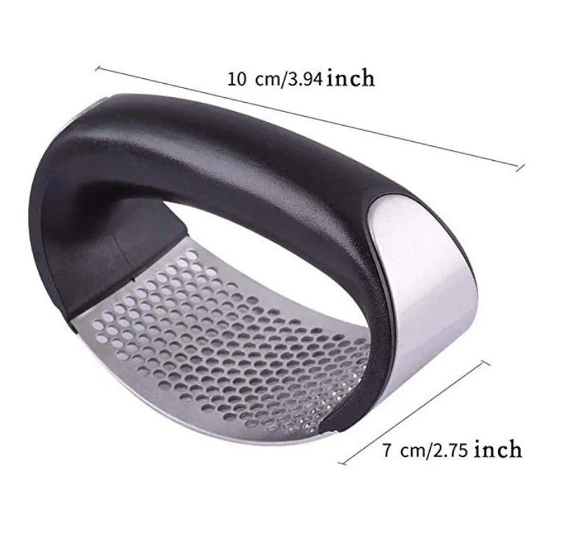 Stainless Steel Kitchen Garlic Press