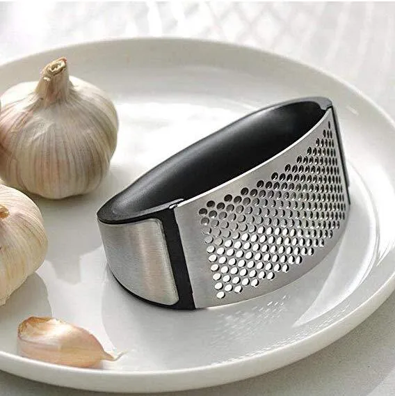 Stainless Steel Kitchen Garlic Press
