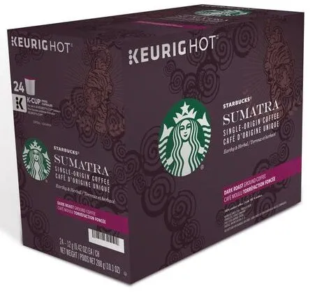 Starbucks Sumatra K Cups 24 CT