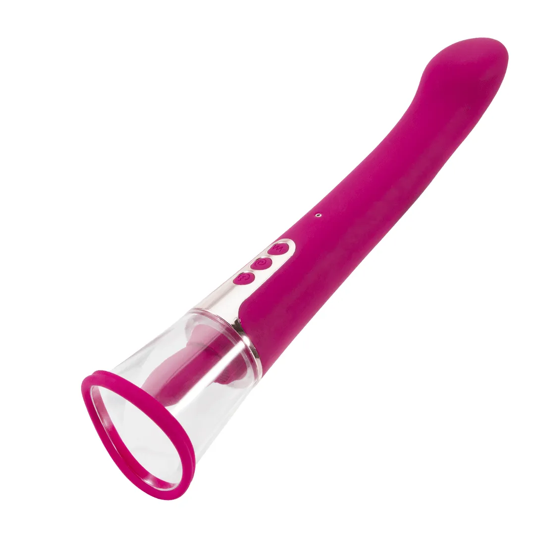 Succion Clitoral Sucking G Spot Vibrator & Clit Licking Tongue