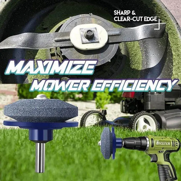 Summer Hot Sale 40% OFF - Lawn Mower Blade Sharpener (Double Layer) 2021