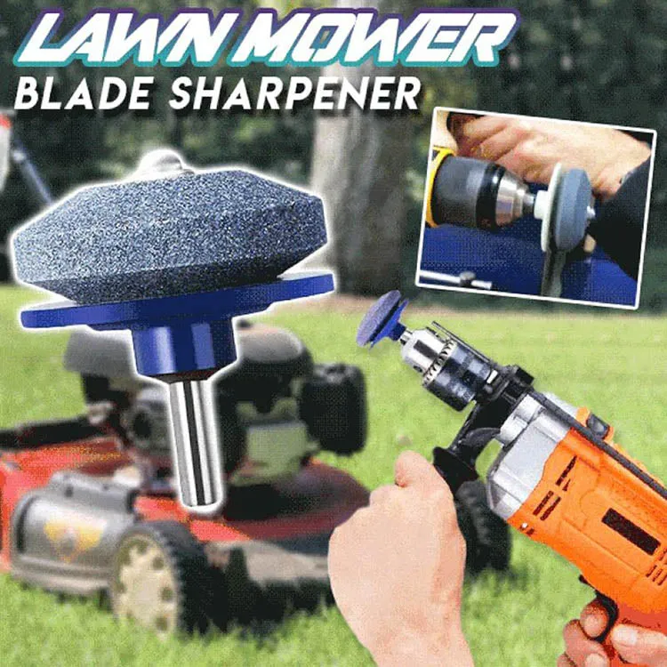 Summer Hot Sale 40% OFF - Lawn Mower Blade Sharpener (Double Layer) 2021