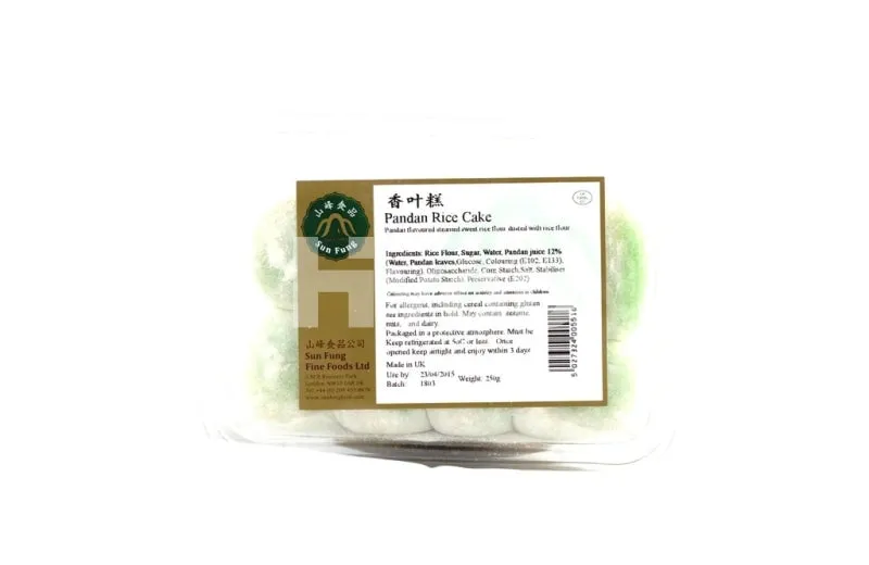 Sun Fung Pandan Rice Cake 250g ~ 山峰香叶糕 250g