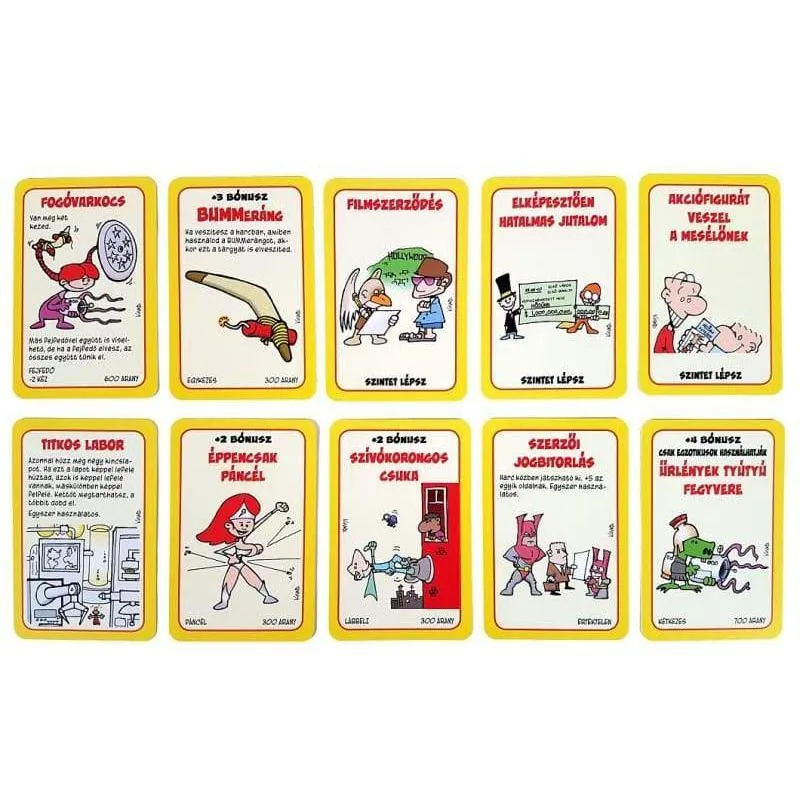 Super Munchkin joc de societate în limba maghiară