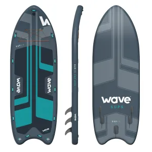 Super Pro SUP | Inflatable Stand-Up Paddle Board | 16ft | Navy
