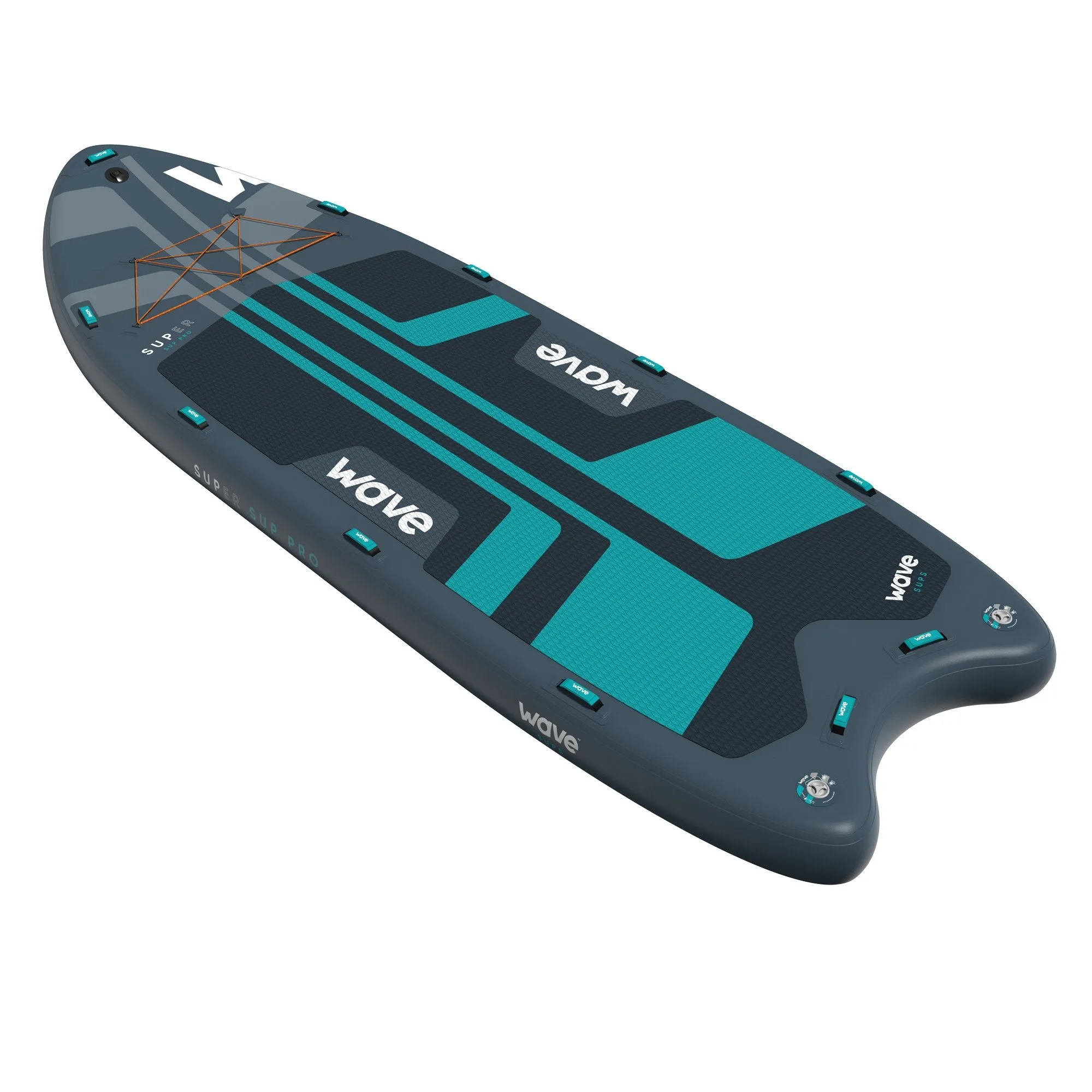 Super Pro SUP | Inflatable Stand-Up Paddle Board | 16ft | Navy