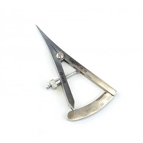 SurgiMac Castroviejo Caliper Measuring Gauge 3.5" - Dental Implants