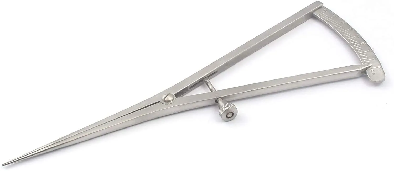 SurgiMac Castroviejo Caliper Measuring Gauge 3.5" - Dental Implants