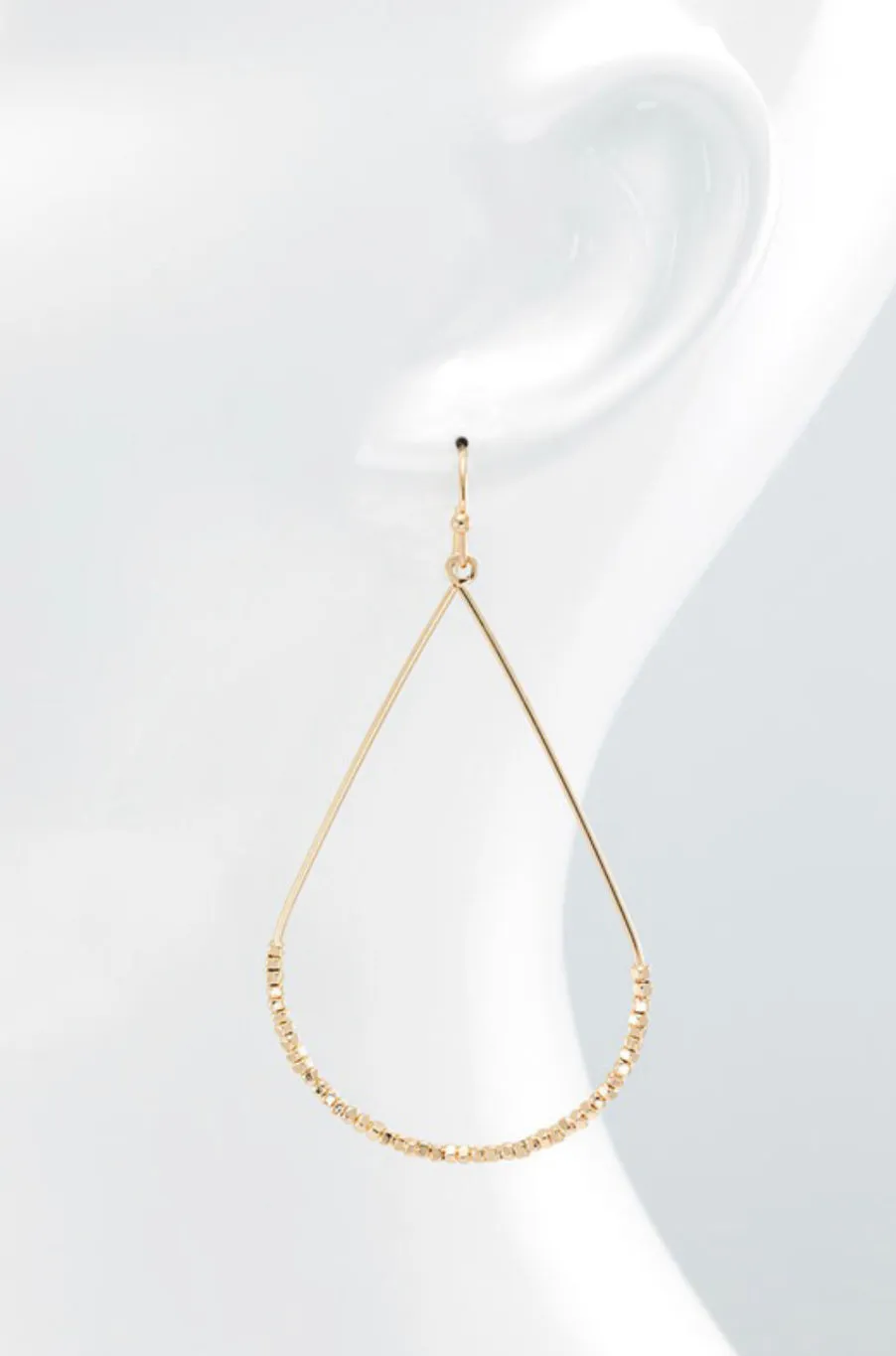 Teardrop Metal Earrings