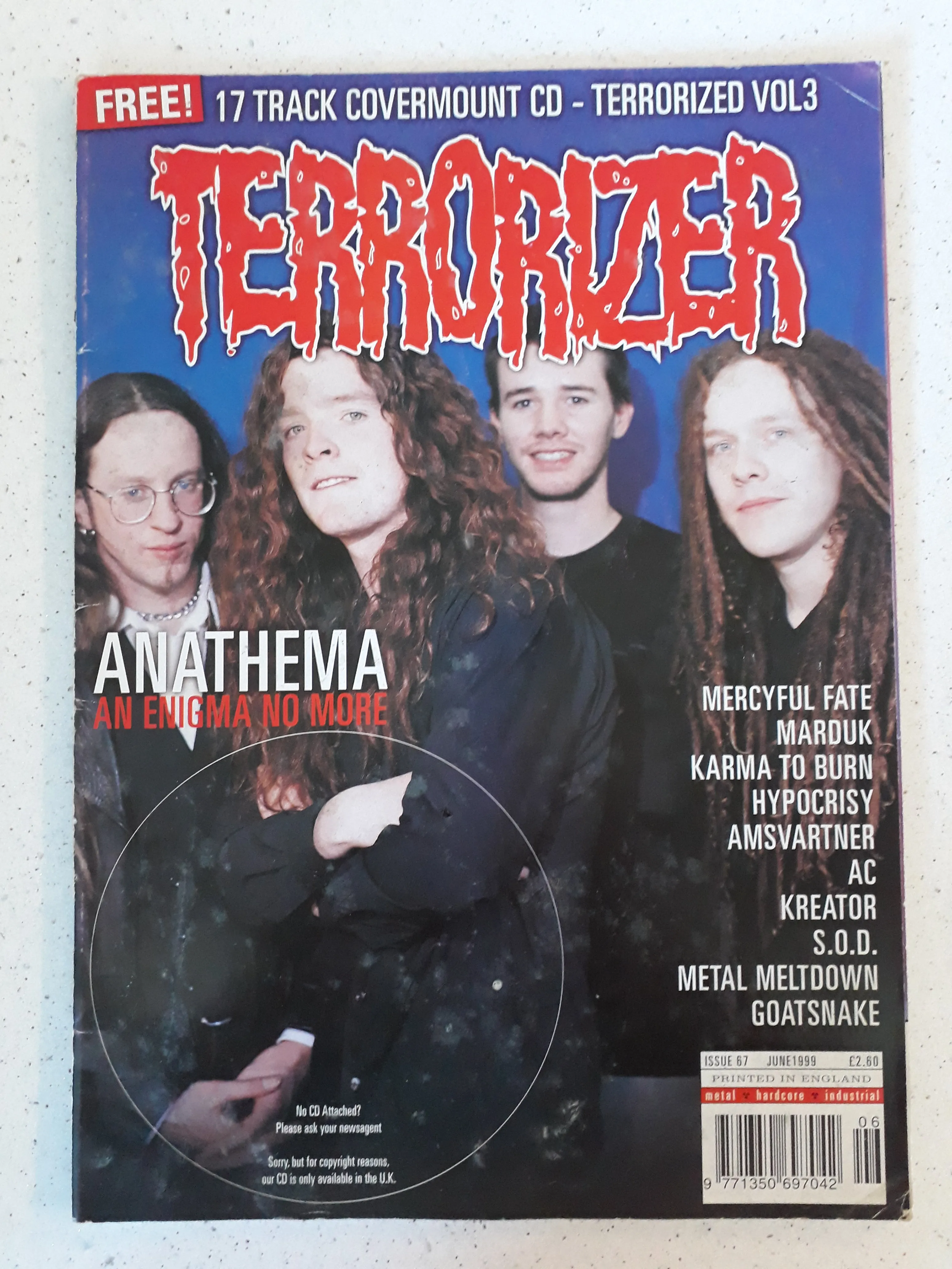 TERRORIZER #067 [2ND HAND]