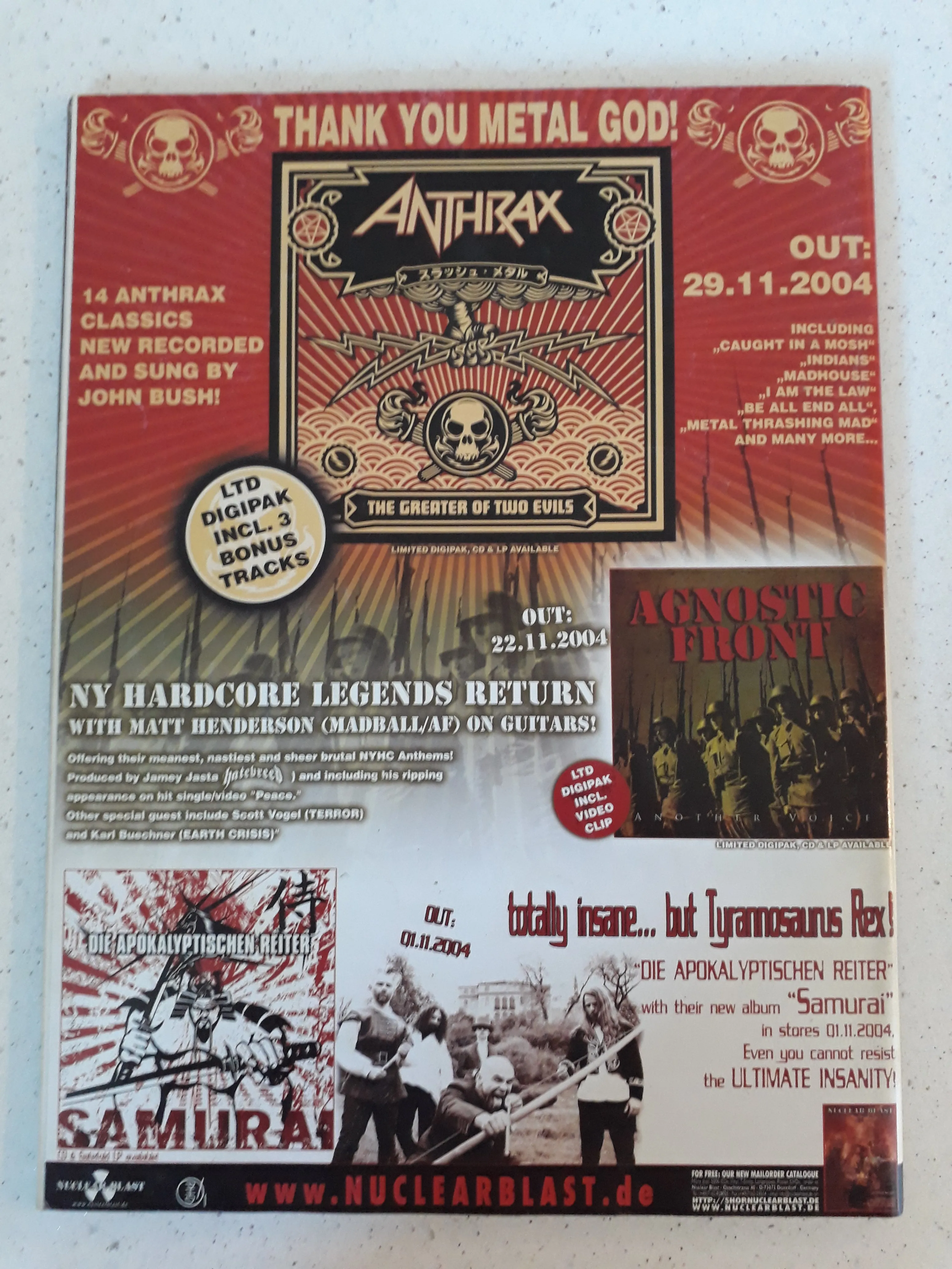 TERRORIZER #125 [2ND HAND]