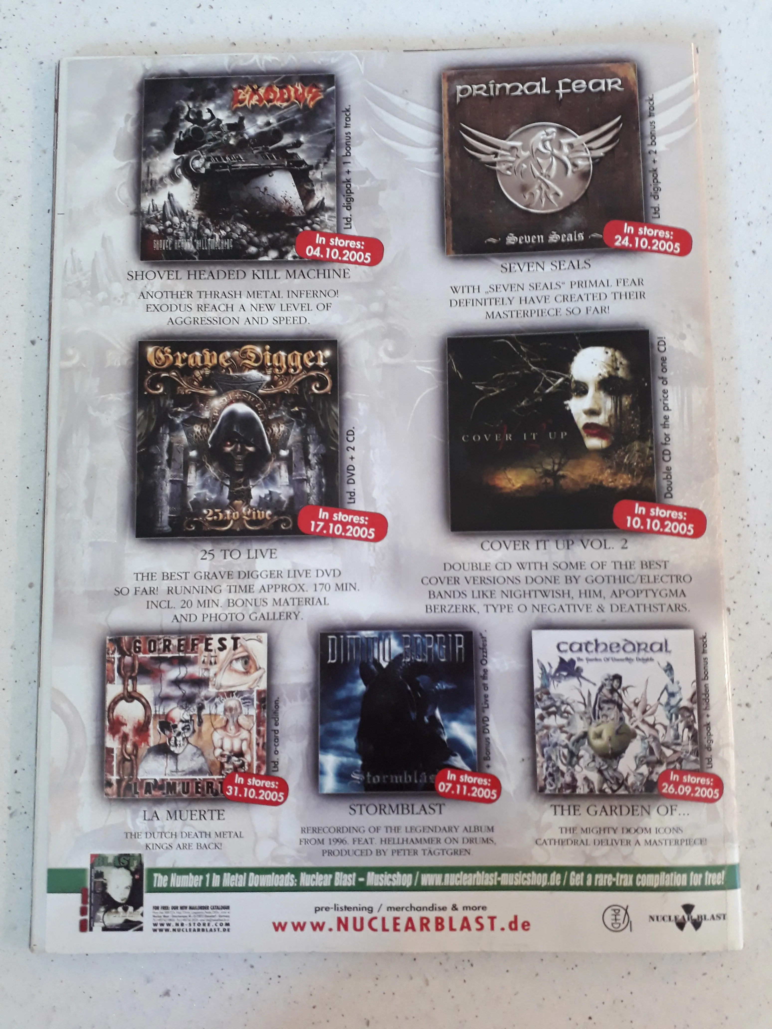 TERRORIZER #136 [2ND HAND]