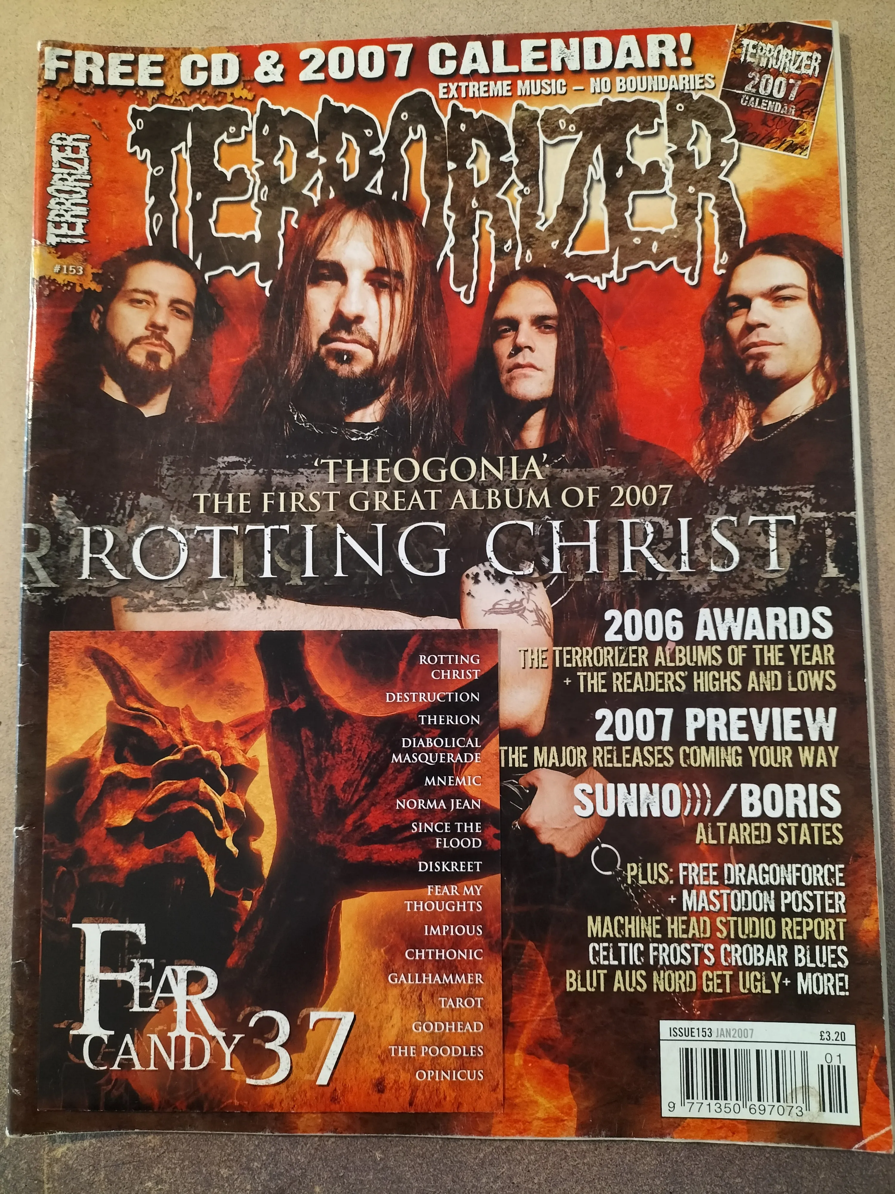 TERRORIZER #153   CD [2ND HAND]