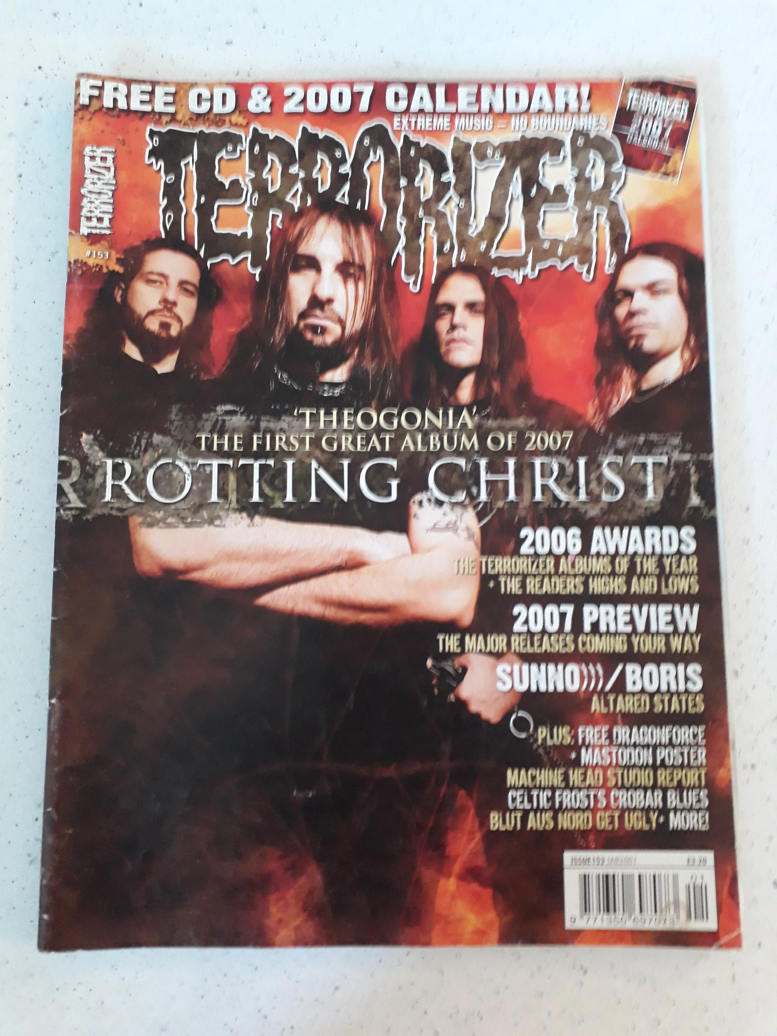 TERRORIZER #153   CD [2ND HAND]