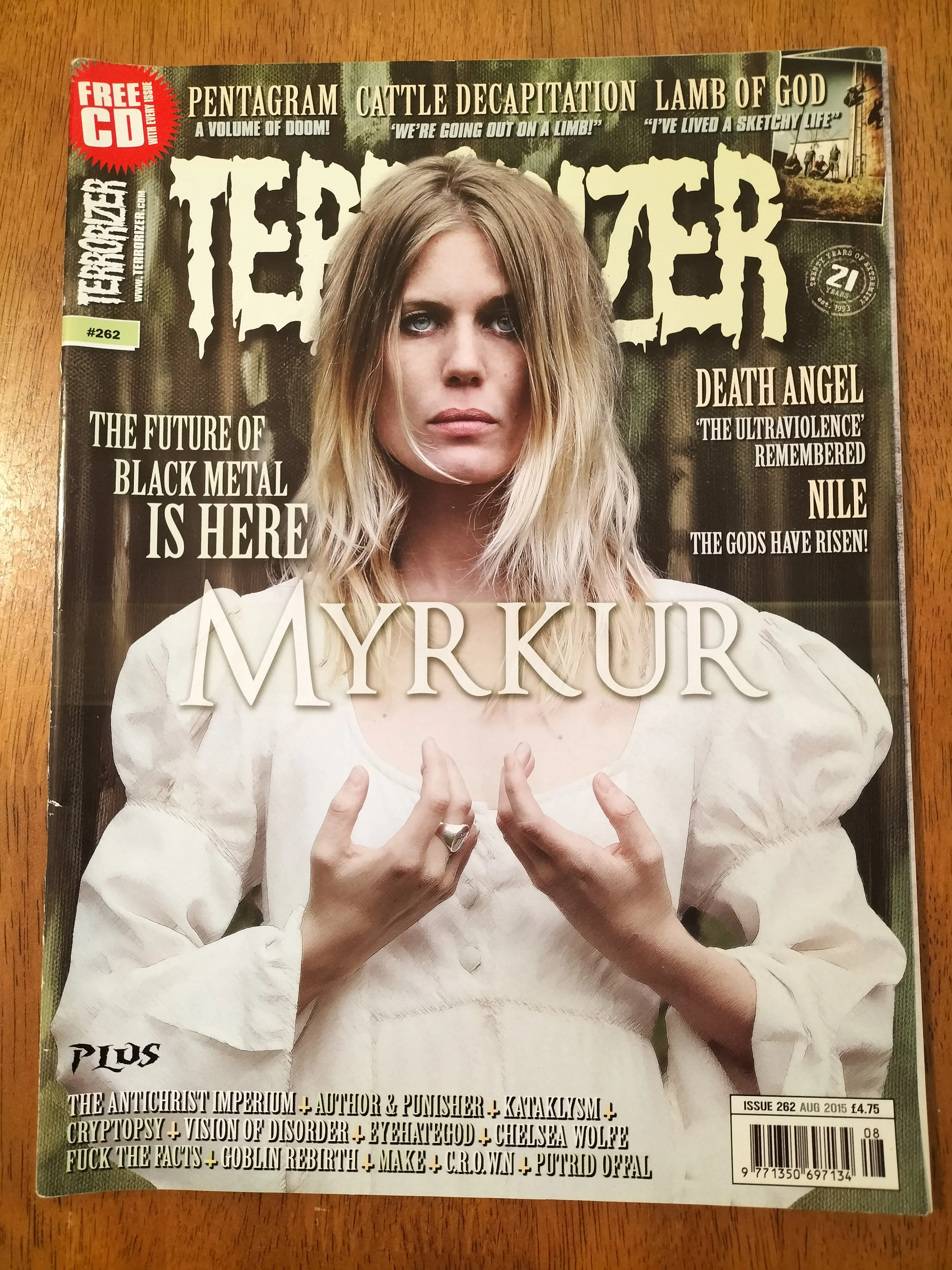 TERRORIZER #262   Fear Candy 146 CD [2ND HAND]