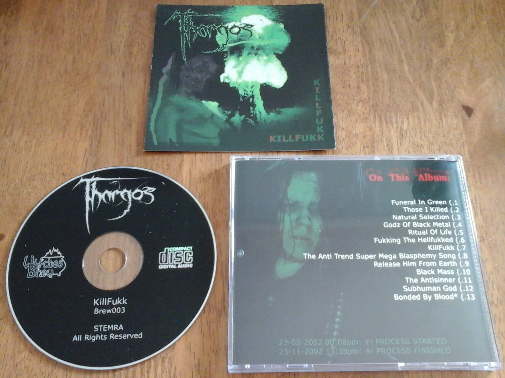 THARGOS - Killfukk CD