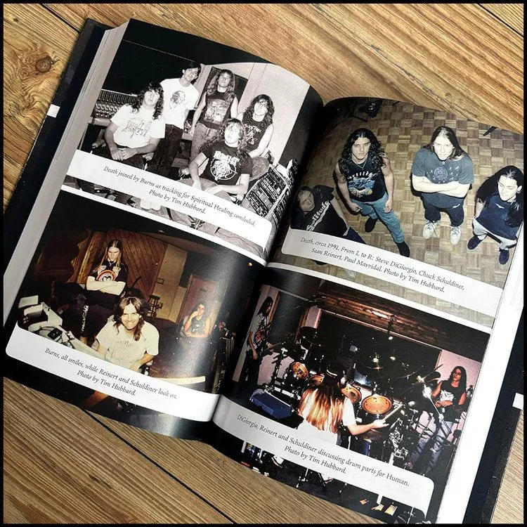 THE SCOTT BURNS SESSIONS: A Life In Death Metal 1987 – 1997 [HARDCOVER BOOK]