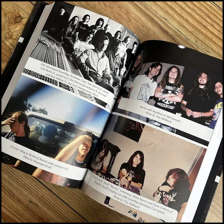 THE SCOTT BURNS SESSIONS: A Life In Death Metal 1987 – 1997 [HARDCOVER BOOK]
