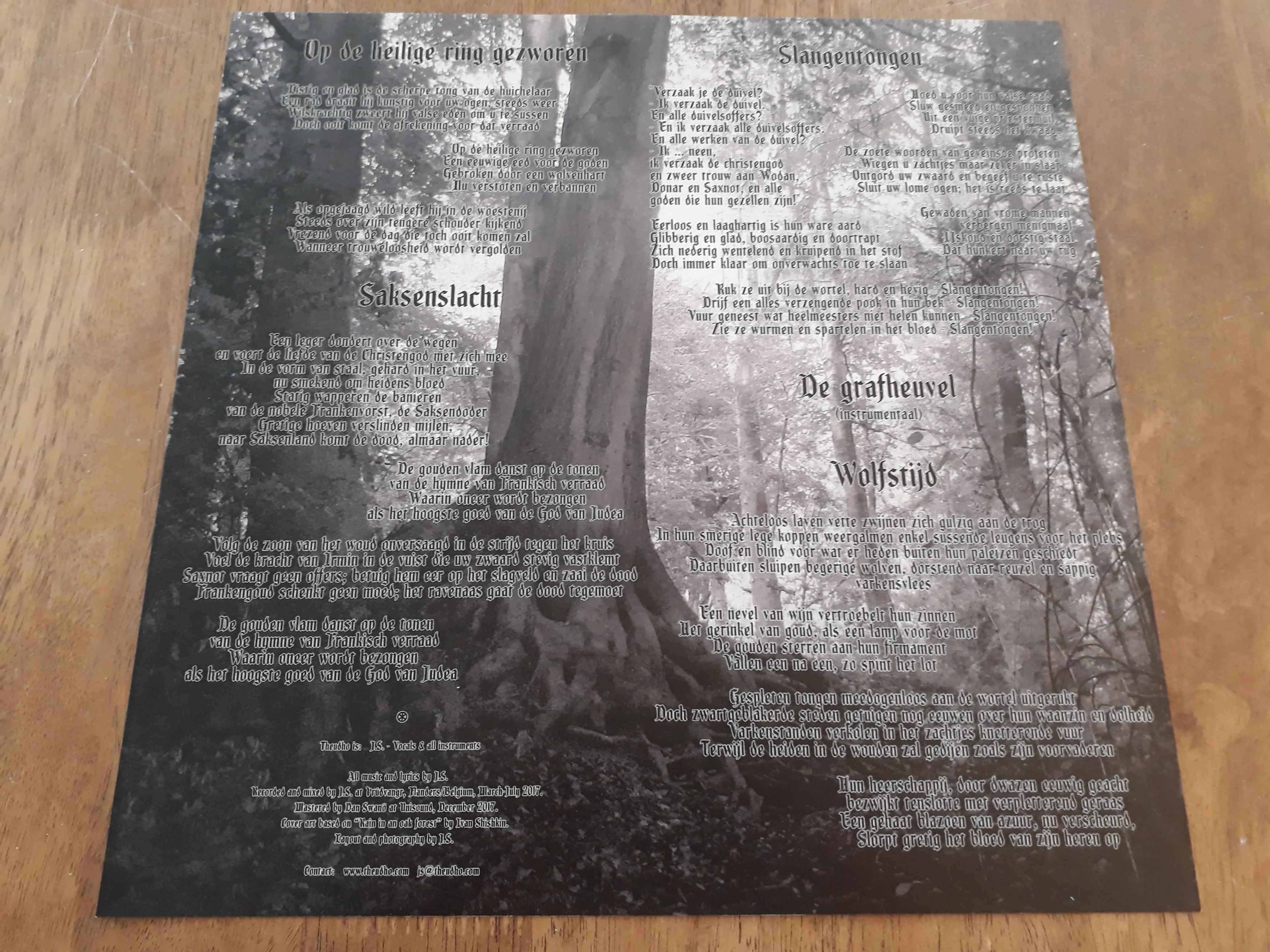 THEUDHO - De Roep Van Het Woud VINYL