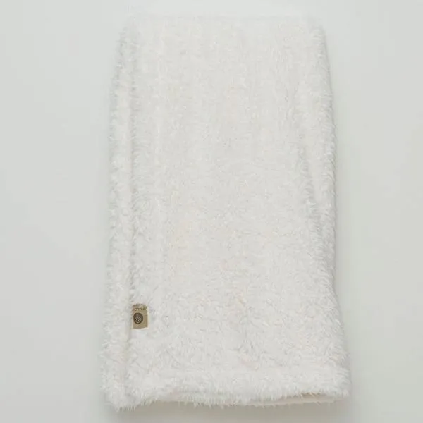 Throw Blanket GUARDIAN ANGEL - BIG - WHISPER WHITE