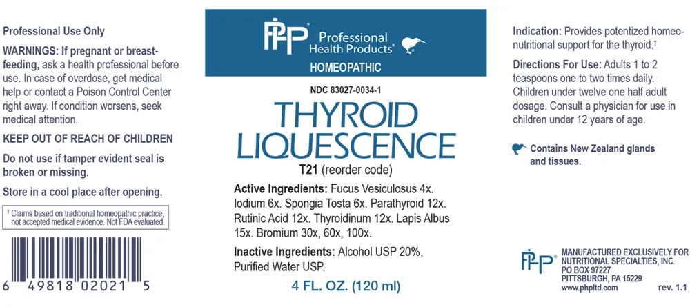 Thyroid Liquescence