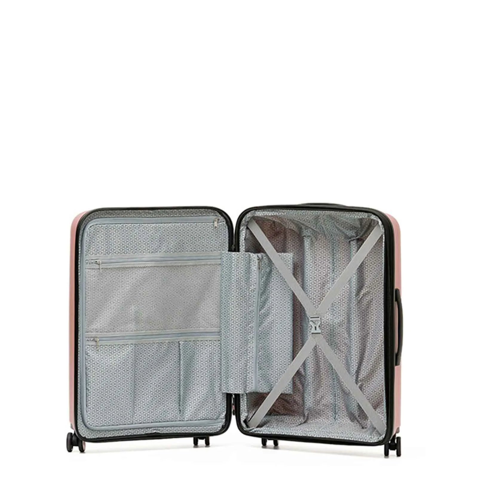 Tosca Eclipse 4 Wheel 55cm Carry-On Suitcase Rose Gold