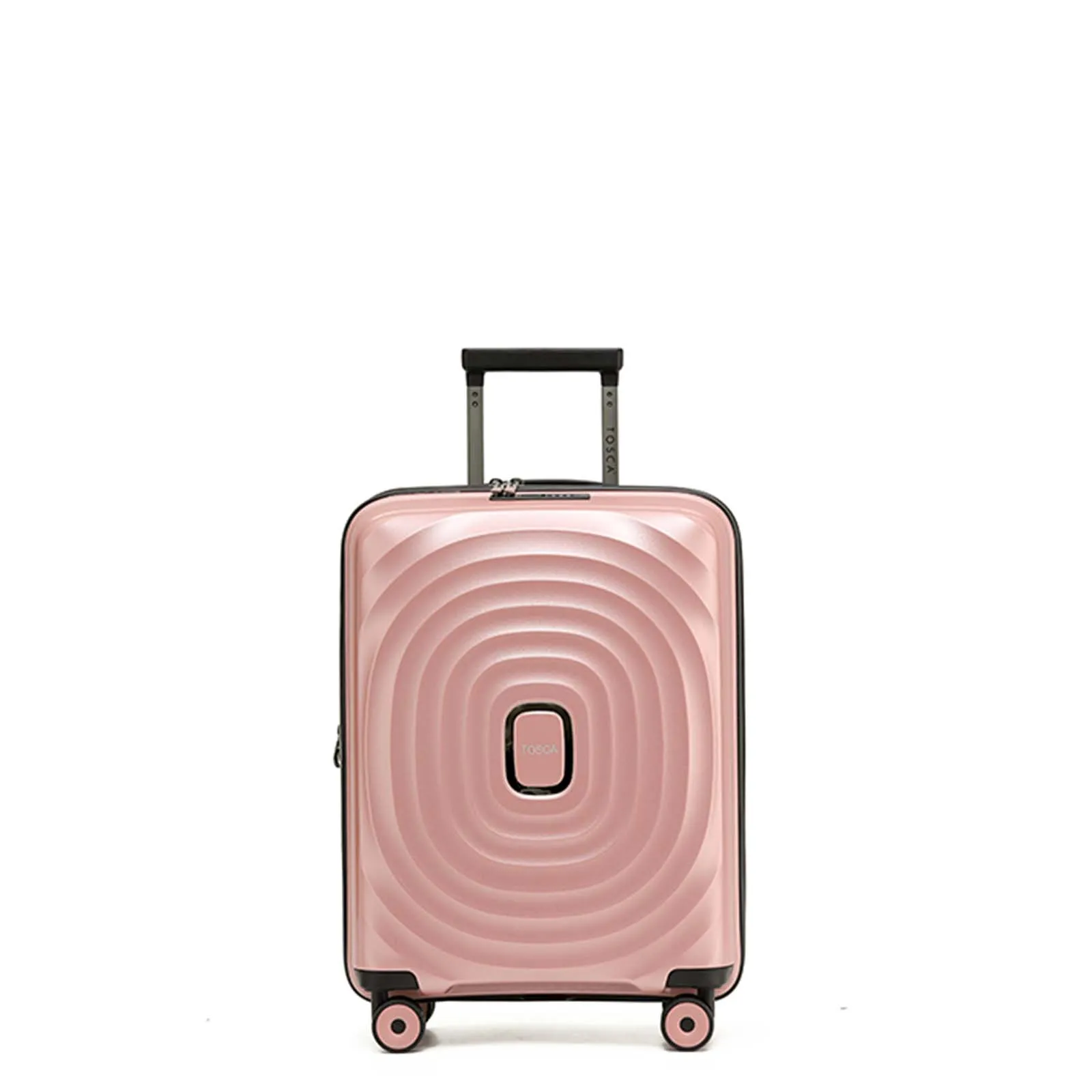 Tosca Eclipse 4 Wheel 55cm Carry-On Suitcase Rose Gold