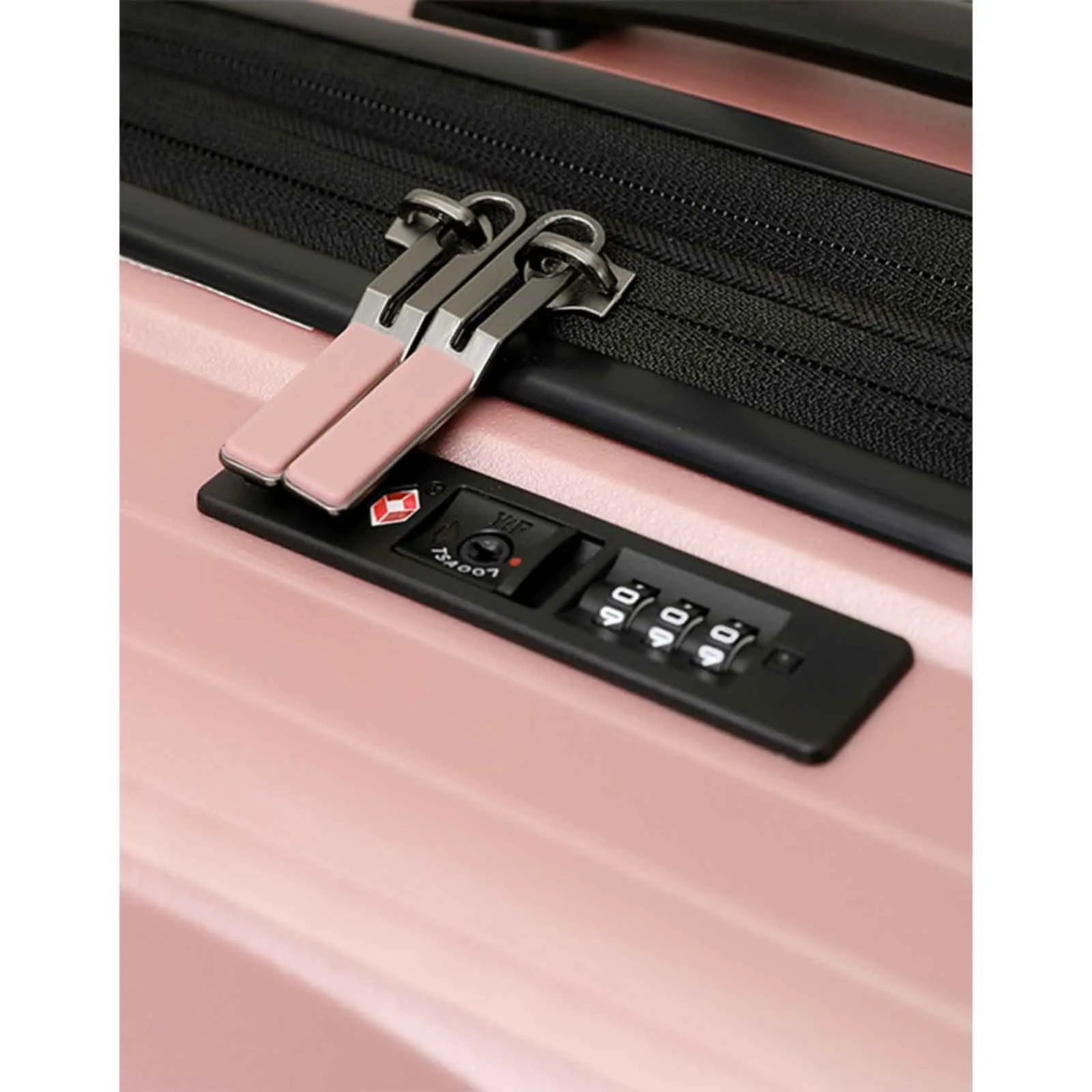 Tosca Eclipse 4 Wheel 55cm Carry-On Suitcase Rose Gold