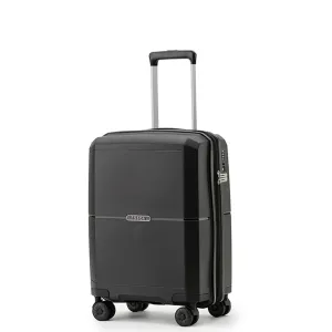 Tosca Globetrotter 20 Inch Carry-On Suitcase Black